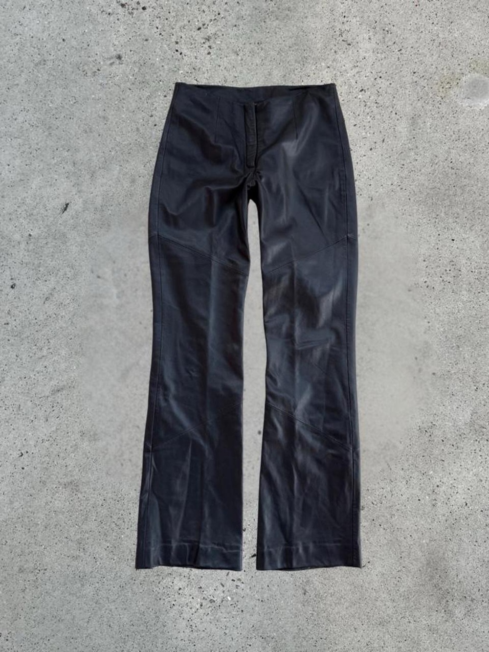 Vintage Black Leather Pants